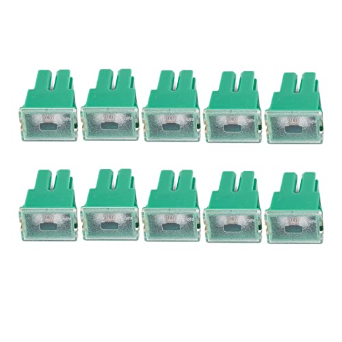 MQODLFP 10 x Gruen 40A Buchse Stecker in Klingenkassette PAL Sicherung fuer Autos MQODLFP 10 x Gruen 40A Buchse Stecker in Klingenkassette PAL Sicherung fuer Autos von MQODLFP