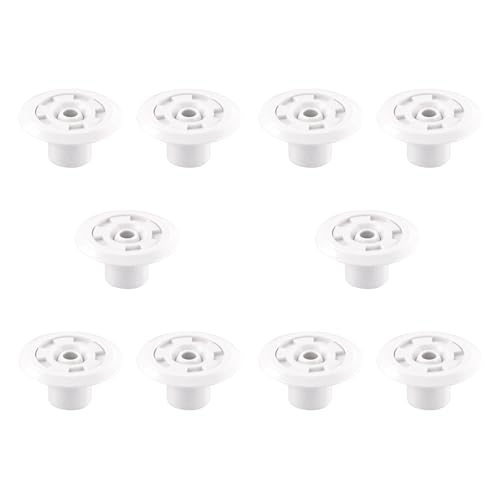 MQODLFP 10 x Pool- und Spa-Auslassdüse, 3,8 cm, 360 Grad drehbar, Massagedüse, Wasserauslass von MQODLFP