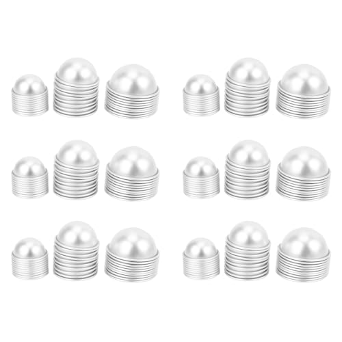 MQODLFP 180 Stuecke Ball Form Set, 3 Groesse Form & Badebomben Druecken Fuer DIY Zubehoer von MQODLFP