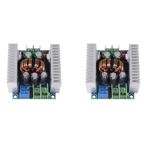 MQODLFP 2 x Modul, verstellbar, DC 6–40 V auf 1,2–36 V Spannungsregler, Abwärtswandler, Konstantstrom-Netzteilmodul von MQODLFP