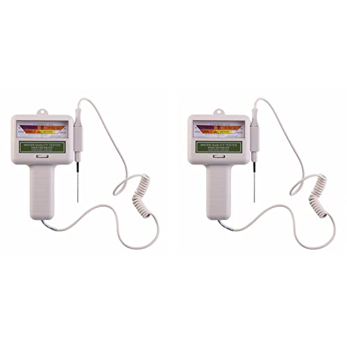 MQODLFP 2 x Wasser-pH-Chlor-Tester, Schwimmbadqualität, Spa-Niveau-Messgerät, Analyse, Messmonitor, Detektor, Test-Set MQODLFP 2 x Wasser-pH-Chlor-Tester, Schwimmbadqualität, Spa-Niveau-Messgerät, Analyse, Messmonitor, Detektor, Test-Set von MQODLFP