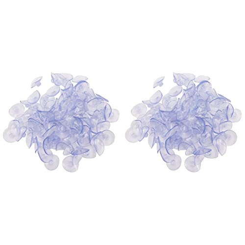MQODLFP 200 Stück 40 mm transparente Saugnäpfe für Pilz-Saugnäpfe von MQODLFP