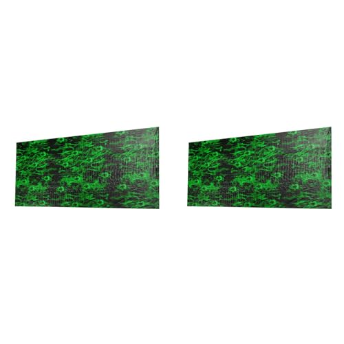 MQODLFP 2X Wassertransferdruck Film Hydrographie Hydro Dipping Kit SchäDel GrüN 0,5 X 2M von MQODLFP