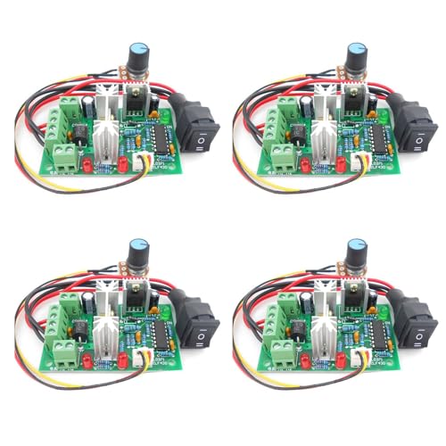 MQODLFP 4 x PWM DC Motordrehzahlregler Schalter DC 20 A Stromregler 10–60 V PWM DC Controller 150 W 12 V 24 V 36 V 48 V MQODLFP 4 x PWM DC Motordrehzahlregler Schalter DC 20 A Stromregler 10–60 V PWM DC Controller 150 W 12 V 24 V 36 V 48 V von MQODLFP