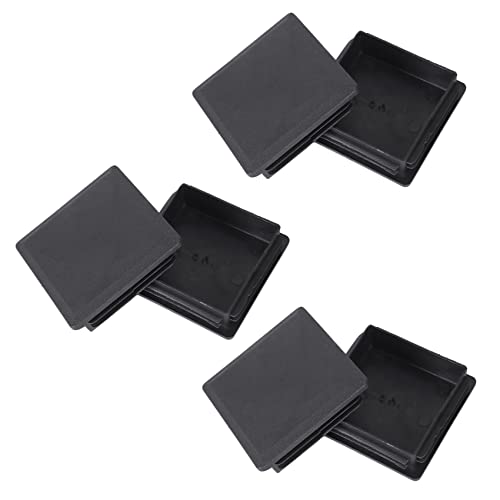 MQODLFP 80mm x 80mm Vierkantplastikkappen RohrrohreinsäTze Endstopfen 6 StüCk von MQODLFP
