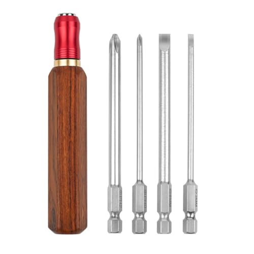 MQODLFP Abnehmbares und austauschbares Schraubendreher-Set für Zuhause, Schnellwechsel, Holzgriff, Hardware-Werkzeug, Schraubendreher-Form MQODLFP Abnehmbares und austauschbares Schraubendreher-Set für Zuhause, Schnellwechsel, Holzgriff, Hardware-Werkzeug, Schraubendreher-Form von MQODLFP