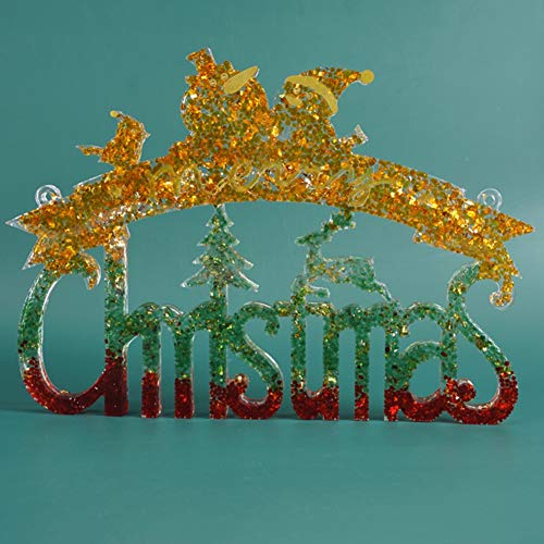 MQODLFP DIY Handmaking Kristall Epoxy Mold Weihnachtsserie AufgefüHrt Santa Schneemann Thema Silikonform MQODLFP DIY Handmaking Kristall Epoxy Mold Weihnachtsserie AufgefüHrt Santa Schneemann Thema Silikonform von MQODLFP