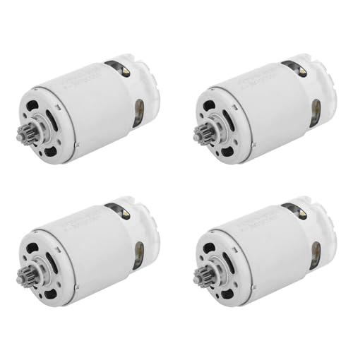 MQODLFP GSR14.4-2-LI 13 Zähne DC Motor 1607022649 HC683LG für DC14.4V 3601JB7480 Elektrische Bohrmaschine Wartung Ersatzteile 4 Stück von MQODLFP