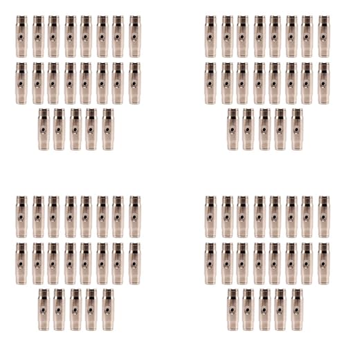 MQODLFP Nebelkühlsystem Schnellverbindungsgelenk 3/16 Zoll Nebeldüse T-Anschluss (80 Stück) - (Durchmesser 3/8 Zoll, Einzeldüse) von MQODLFP