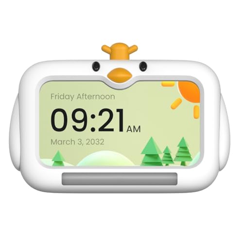 MQODLFP Neuer Schlaftrainer OK to Wake Clock Kinder-Schlaftrainingswecker mit Nachtlicht Smart Multilingual von MQODLFP