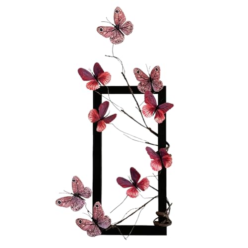 MQODLFP Simulierter Schmetterlings-Blumen-Fotorahmen, Ornamente, Leichte Luxus-Dekorationen, DIY-Bilderrahmen, Wandmalerei A MQODLFP Simulierter Schmetterlings-Blumen-Fotorahmen, Ornamente, Leichte Luxus-Dekorationen, DIY-Bilderrahmen, Wandmalerei A von MQODLFP