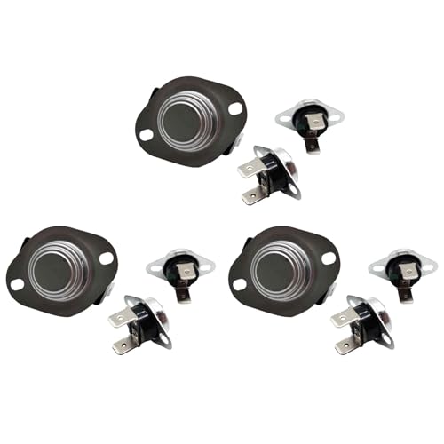 MQODLFP Thermosicherungs-Thermostat-Set für Wäschetrockner LA-1053 für AH2162282 Qp5, 3 Stück von MQODLFP