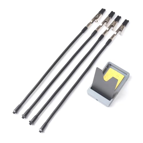 MQODLFP Universal Dritte helfende Hände Löthilfe Werkzeug Leiterplattenhalter mit 4 flexiblen Metallarmen für TS101 TS80P SH72 MQODLFP Universal Dritte helfende Hände Löthilfe Werkzeug Leiterplattenhalter mit 4 flexiblen Metallarmen für TS101 TS80P SH72 von MQODLFP
