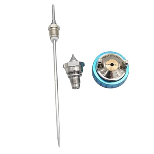 MQODLFP W-101 – Düsenset Düsennadel und Düsenkappe W101 HVLP – Zufuhrlackdüse Luft – Teile 1,8 mm MQODLFP W-101 – Düsenset Düsennadel und Düsenkappe W101 HVLP – Zufuhrlackdüse Luft – Teile 1,8 mm von MQODLFP