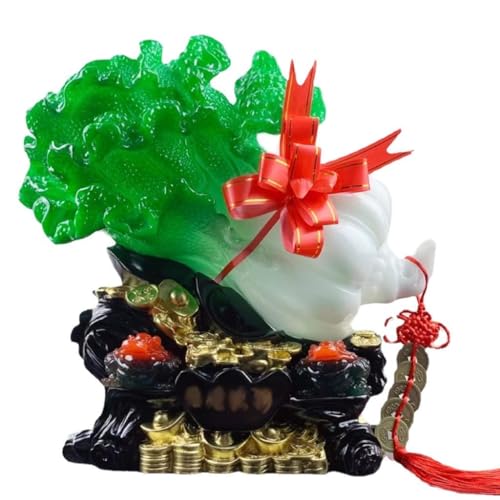 MQPALZKD Baicheng Ruyi Resin Handicraft Jade Cabbage Ornaments Home Living Room Decoration Opening Business Gifts MQPALZKD Baicheng Ruyi Resin Handicraft Jade Cabbage Ornaments Home Living Room Decoration Opening Business Gifts von MQPALZKD