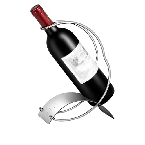 MQPALZKD Edelstahl gewölbt Weinregal Dekoration Metall Mond Weinregal Bar Tischdekoration Handwerk Dekoration MQPALZKD Edelstahl gewölbt Weinregal Dekoration Metall Mond Weinregal Bar Tischdekoration Handwerk Dekoration von MQPALZKD