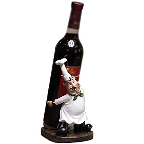 MQPALZKD Statue Decorative Accessories Home Chef Wine Rack Sculpture Upholstery Home Decor Craft MQPALZKD Statue Decorative Accessories Home Chef Wine Rack Sculpture Upholstery Home Decor Craft von MQPALZKD