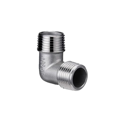 1/4" 3/8" 1/2" 3/4" 1" BSP Ellenbogen 90 Grad Winkel 304 Edelstahl Männlichen Gewinde Rohr Montage MQXFCZUX (1") von MQXFCZUX