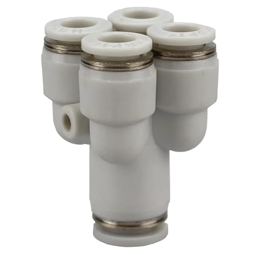 15 Stück pneumatische Armaturen PRG8-4 mm, 5-Wege-Schnellverbindungsverbinder MQXFCZUX 15 Stück pneumatische Armaturen PRG8-4 mm, 5-Wege-Schnellverbindungsverbinder MQXFCZUX von MQXFCZUX