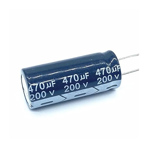 6~10pcs/lot 200v 470uF 200v 470UF aluminum electrolytic capacitor size 18 * 40 20% MQXFCZUX (6 pieces) von MQXFCZUX