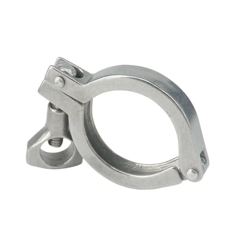 MQXFCZUX 1,5 Zoll Tri Clamp 50,5 mm Ferrule O.D 304 Edelstahl Tri Fitting MQXFCZUX 1,5 Zoll Tri Clamp 50,5 mm Ferrule O.D 304 Edelstahl Tri Fitting von MQXFCZUX