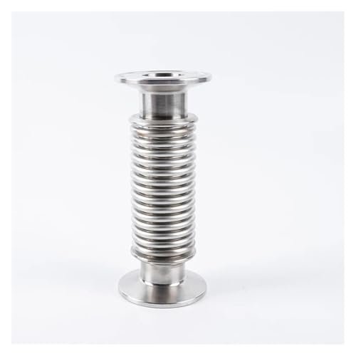 MQXFCZUX 19mm Pipe OD x 1.5" Tri Clamp Soft Tube 304 Stainless Steel Flexible Bellows Length 100mm MQXFCZUX 19mm Pipe OD x 1.5" Tri Clamp Soft Tube 304 Stainless Steel Flexible Bellows Length 100mm von MQXFCZUX
