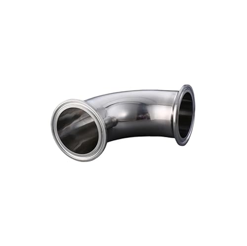 MQXFCZUX 2" Tri Clamp x 51mm 2" Pipe OD SUS 304 Stainless Steel 90 Degree Elbow Fitting Home Brew Beer Wine von MQXFCZUX