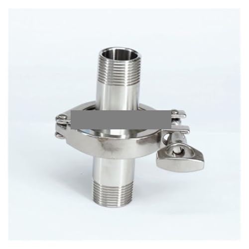 MQXFCZUX 3/4" BSPT Male x 1.5" Tri Clamp Set SUS304 Stainless Steel Assembly Fitting Tri-Clover Home Brew von MQXFCZUX