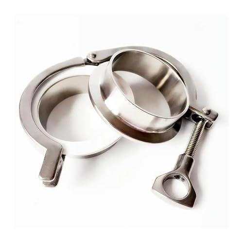 MQXFCZUX 3" Tri Clamp x 76mm Pipe OD + PTFE Strip SUS304 Fitting MQXFCZUX 3" Tri Clamp x 76mm Pipe OD + PTFE Strip SUS304 Fitting von MQXFCZUX