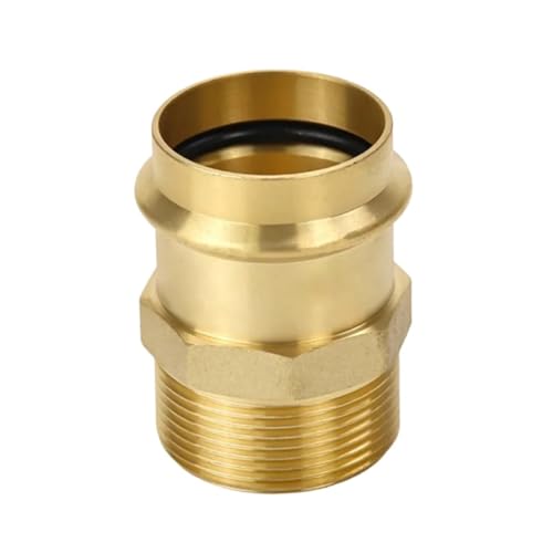 MQXFCZUX 35mmx 1-1/4" Brass Double Clamp External Thread Direct V-Shaped Clamp External Thread Plumbing Joint MQXFCZUX 35mmx 1-1/4" Brass Double Clamp External Thread Direct V-Shaped Clamp External Thread Plumbing Joint von MQXFCZUX