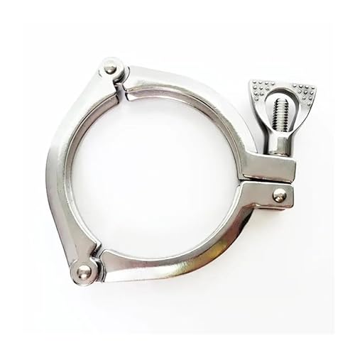 MQXFCZUX 4.5" Tri Clamp 304 Stainless Three Section Fitting 130mm Ferrule OD Fit 114mm Pipe OD for Homebrew Beer MQXFCZUX 4.5" Tri Clamp 304 Stainless Three Section Fitting 130mm Ferrule OD Fit 114mm Pipe OD for Homebrew Beer von MQXFCZUX