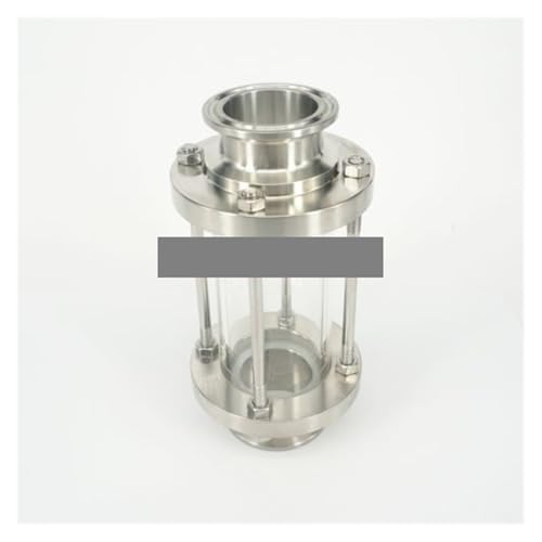 MQXFCZUX Fit 51mm Pipe OD 2" Tri Clamp SS304 Flow Sight Glass Dipoter Homebrew von MQXFCZUX