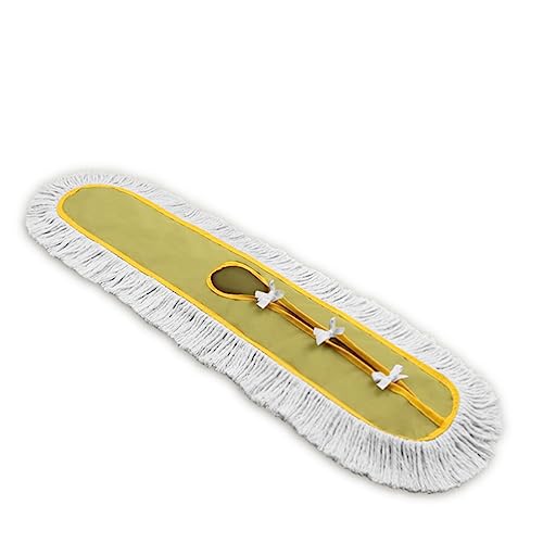 1 Stück Länge 90cm Ersatz Mop Pads Mikrofaser Mopp Ersatz Pads Waschbarer Wischer Ersatzbezug Mop Wischmopp-Reinigungskissen Flache Wischmopp-Pads, für Zuhause, BüRo, Hartholz von MQZHUK