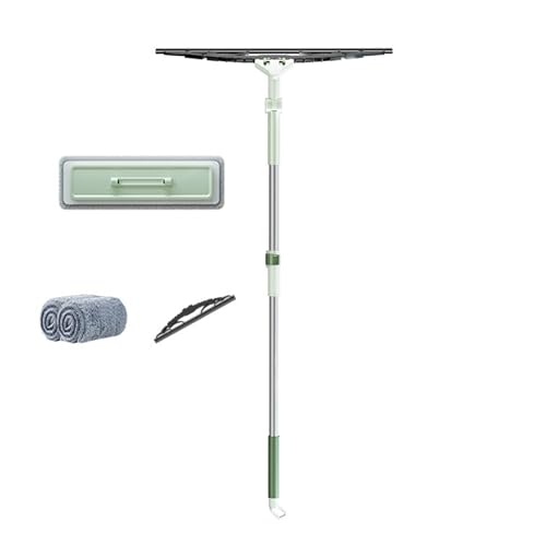 Fensterabzieher, Fensterabzieher Antirutsch mit Teleskopstange 88cm-133cm, Langer Glas Fensterreiniger 70CM für Glas-Reinigung Wasserschaum Fliesen Badezimmer Spiegel Boden Fensterabzieher, Fensterabzieher Antirutsch mit Teleskopstange 88cm-133cm, Langer Glas Fensterreiniger 70CM für Glas-Reinigung Wasserschaum Fliesen Badezimmer Spiegel Boden von MQZHUK