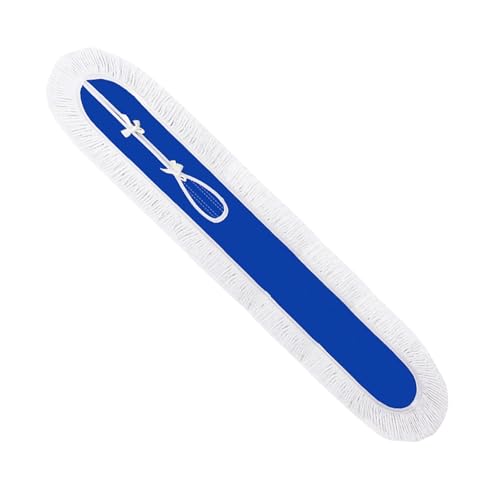 Stück Mikrofaser Ersatzkopf für Wischmopp,Mop Ersatztuch Geeignet für Flachmopp und Hartholz,Marmor,Keramikfliesen usw,waschmaschinengeeignet(Blau, weiß) (100cm) von MQZHUK