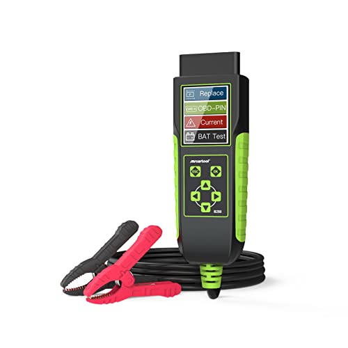 MRCARTOOL B250 Kfz Batterietester Autobatterietester 12V 24V 20-2000 CCA Batterieladetester Universal Batterieanalysator Diagnose Tester OBD-Spannungsprüfung Leckage-Erkennung Online-Software-Upgrade von MRCARTOOL