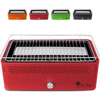 Rauchfreier Holzkohlegrill Tischgrill BBQ mit Ventilator Merapi - Rot Rauchfreier Holzkohlegrill Tischgrill BBQ mit Ventilator Merapi - Rot von MR TUZZA