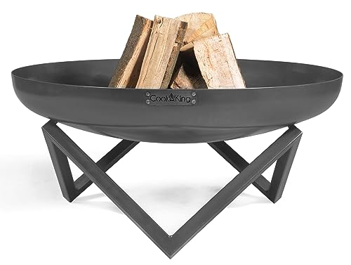 MR. DEKO Feuerschale Ø 60 cm rund Nebraska | Feuerkorb aus robustem Stahl | Feuerstelle Garten| Feuertonne Outdoor | Holz und Kohle geeignet MR. DEKO Feuerschale Ø 60 cm rund Nebraska | Feuerkorb aus robustem Stahl | Feuerstelle Garten| Feuertonne Outdoor | Holz und Kohle geeignet von MR. DEKO