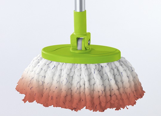 Mr. Maxx Ersatzmopp, 2er-Set, für Power Wischmopp, Weiss von MR. MAXX