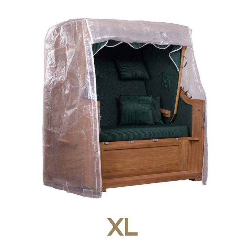 MR.DEKO Strandkorb-Schutzhülle PVC Größe XL Transparent MR.DEKO Strandkorb-Schutzhülle PVC Größe XL Transparent von MR.DEKO