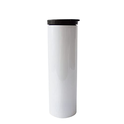 MR.R 17 oz Sublimation Blanks Tumbler mit Deckel, doppelwandige vakuumisolierte Edelstahl-Wasserflasche, tragbare Reisebecher-Kaffeeflasche 500 ml von MR.R