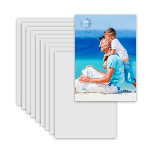 MR.R Sublimations-Aluminiumblech 10 Stück 0,22 mm Matte Rein Weiß 20x30cm (Matte Pure White, 20 x 30 cm) von MR.R