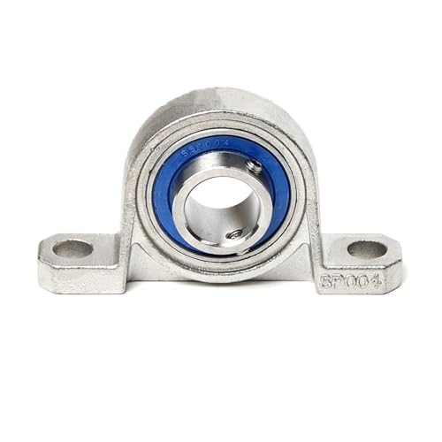 1 Stück Zinklegierung Durchmesser 8 mm bis 30 mm Bohrung Kugellager Stehlagerhalterung SKP000 SKFL000 001 002 003 004 005 006 007(Brown,SKFL007) von MRANADLDF
