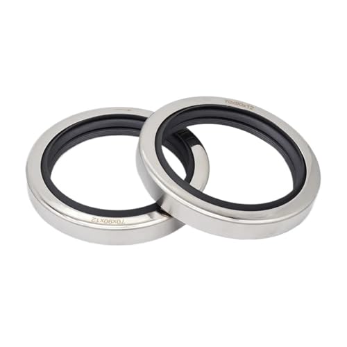 1 stücke 100 * 130 * 10/100 * 130 * 12 PTFE Lippendichtring mit Edelstahlgehäuse Schraubenluftkompressor Ersatzteile(100x130x10 CSLBDBK) von MRANADLDF