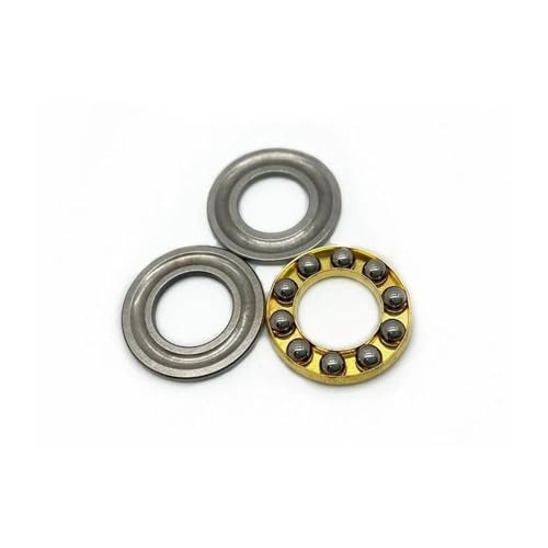 MRANADLDF 4 stücke F2-6M F2.5-6M F3-8M F5-10M F6-12M F7-15M F8-16M F10-18M F12-21M F12-23M Mini 3-in-1 Flugzeug Axial Kugellager Schublager(F8-19m 8x19x7) von MRANADLDF