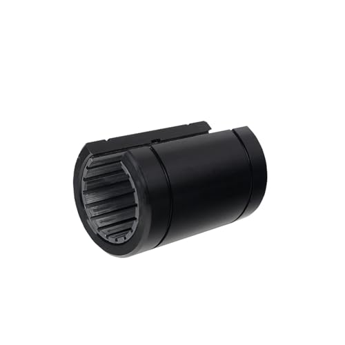 Offenes Linearlager aus technischem Kunststoff, selbstschmierende Buchsenschieberfaser LM-10OP LM-12OP LM-16-50OP(Brown,J1-LM12 12X21X30mm) von MRANADLDF