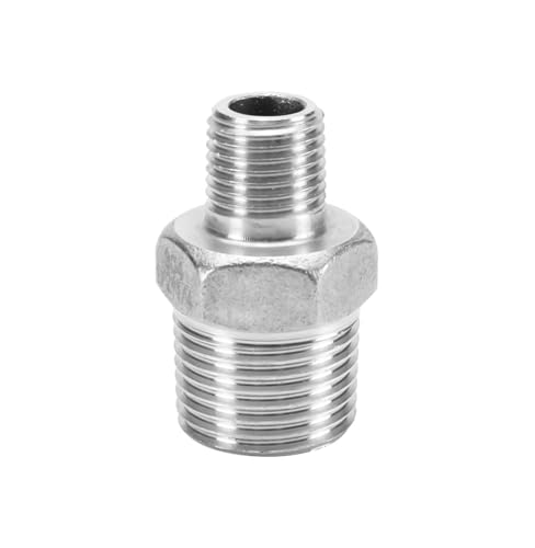 Stainless steel wire reducing joint NPT American-made four-point to three-point hexagonal internal reducer double-headed outer wire pipe fitting teeth(G1*G3/4) von MRANADLDF