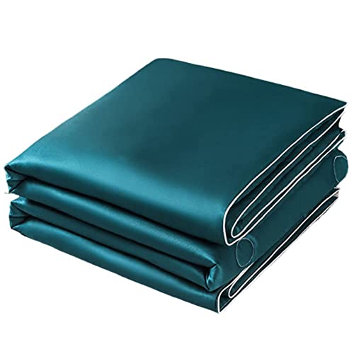 MRBRON Sommer-Steppdecke Waschbare Microfaser Eisseide Summer Air Conditioning Comforter Quilt Leichte und atmungsaktive Decke (Blau Grün,150x200cm) von MRBRON