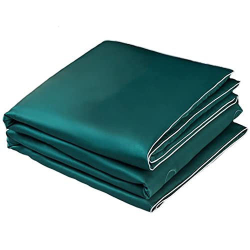 MRBRON Sommer-Steppdecke Waschbare Microfaser Eisseide Summer Air Conditioning Comforter Quilt Leichte und atmungsaktive Decke (Grün,150x200cm) von MRBRON