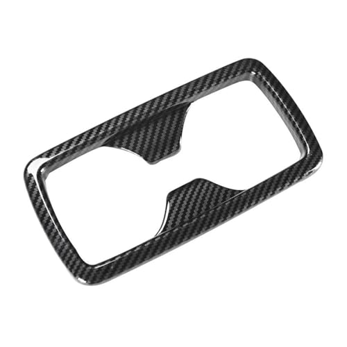 MRBVHGPKUT Auto Lüftungsschlitzverkleidung Für Toyota RAV4 XA50 2019 2020 2021 2022 2023 2024 Heckverkleidung Für Wasserbecherhalter Auto Innenverkleidung(Kohlefaser) von MRBVHGPKUT